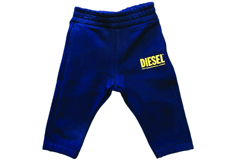diesel neonato pantalone felpa